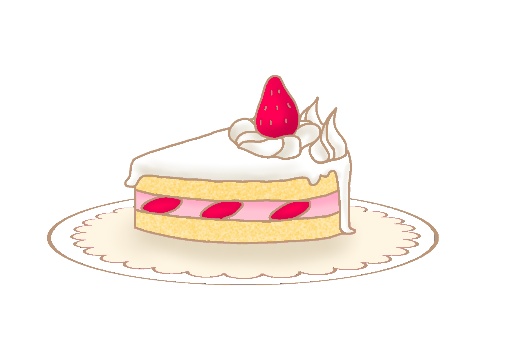 いちごのケーキ