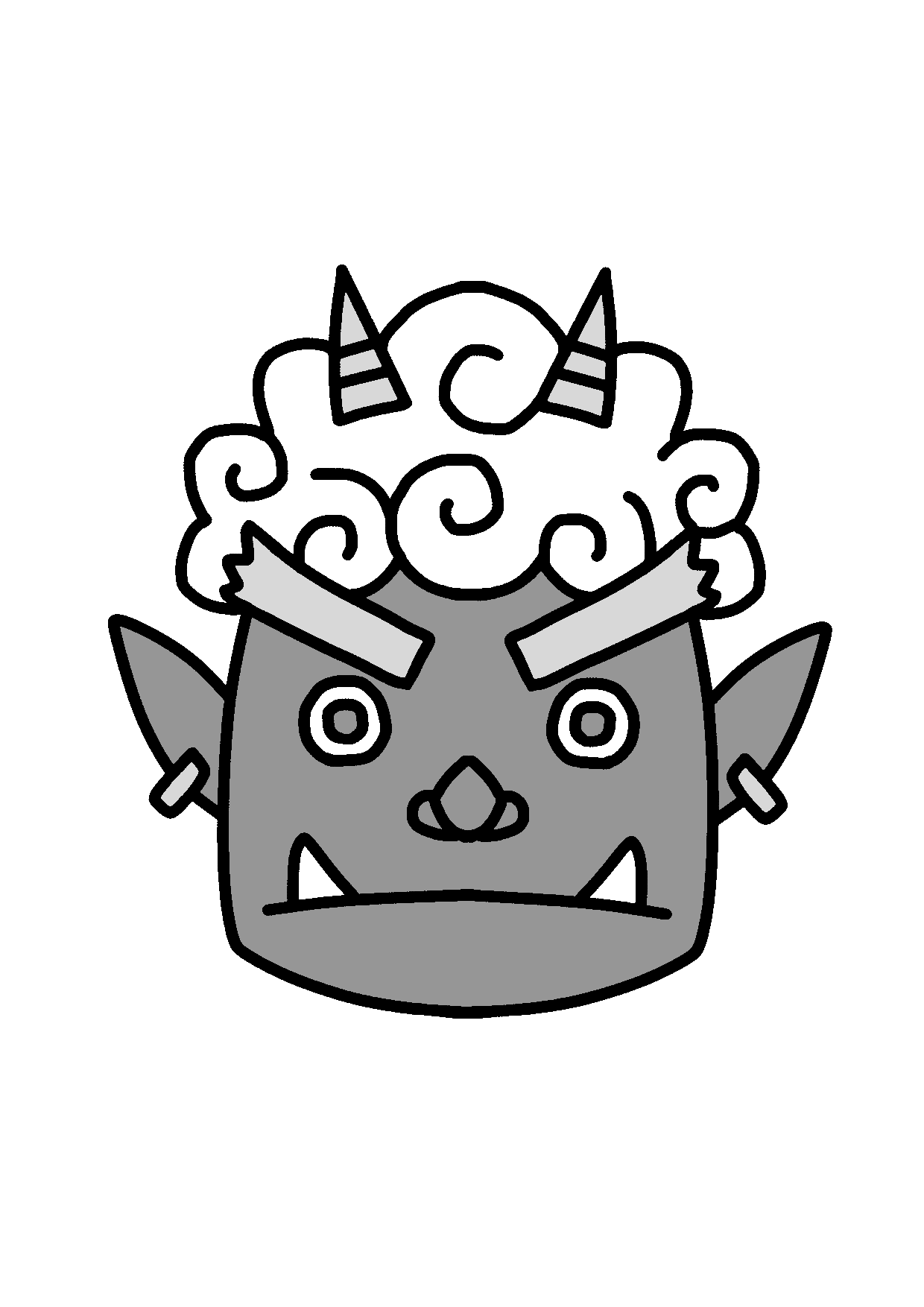 おにのイラスト素材