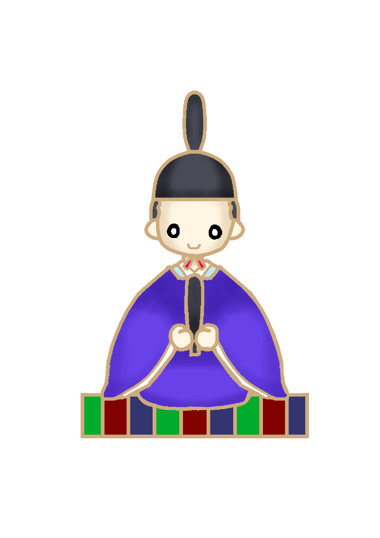おだいりさまイラスト素材