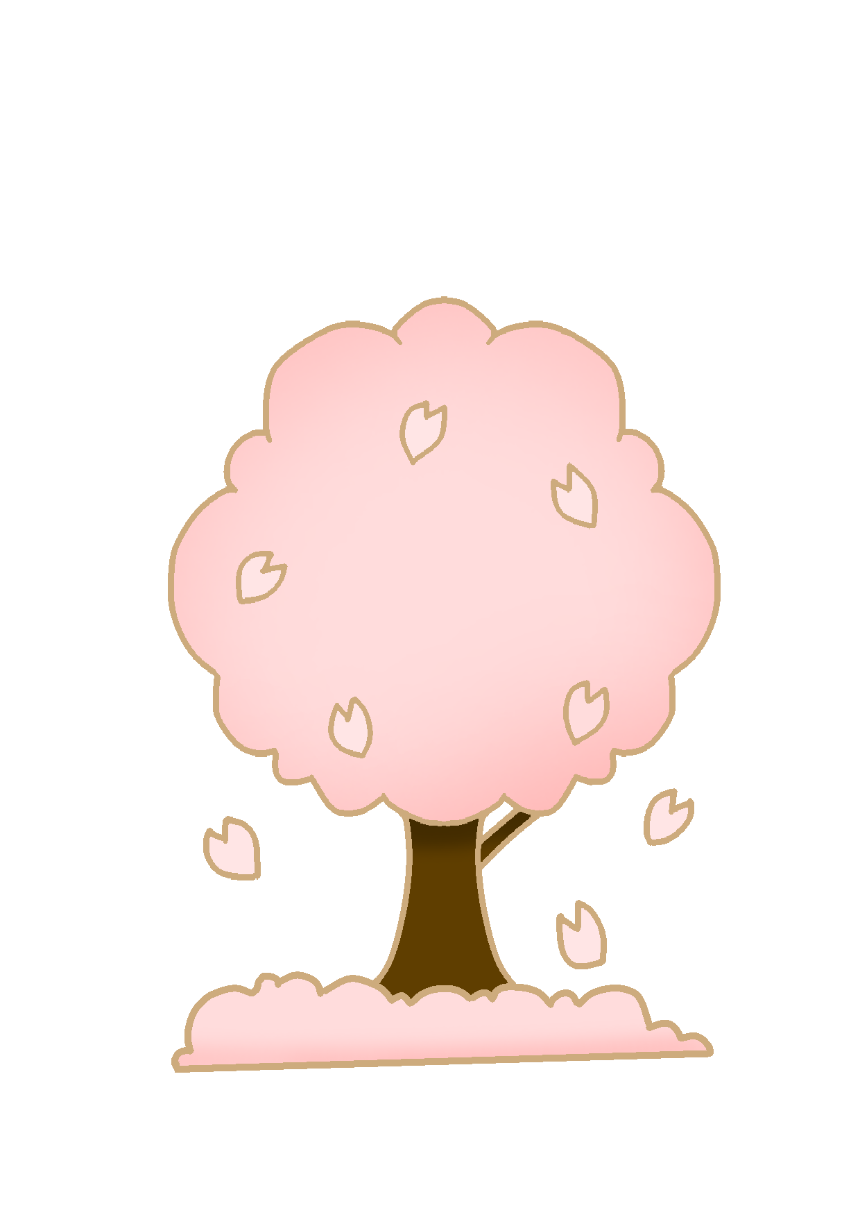 イラスト素材さくら