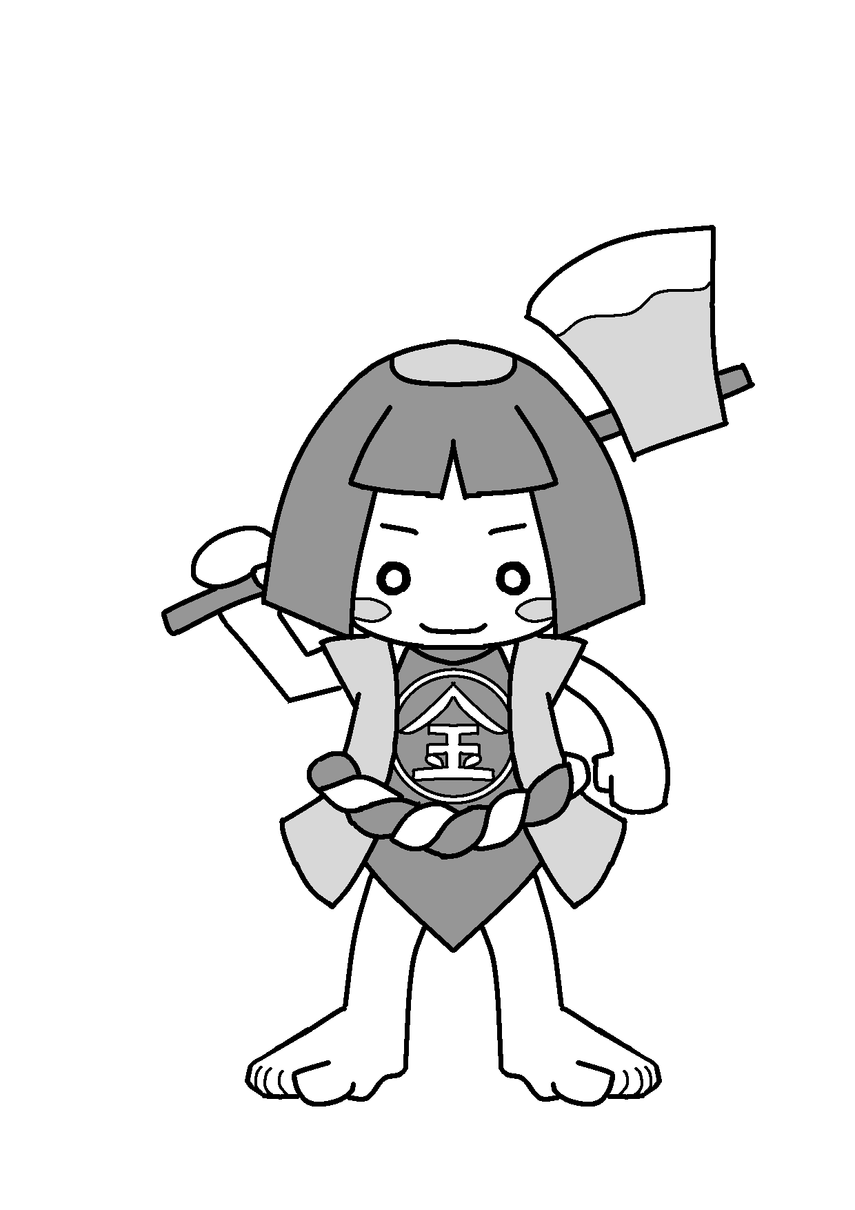 きんたろうのイラスト素材