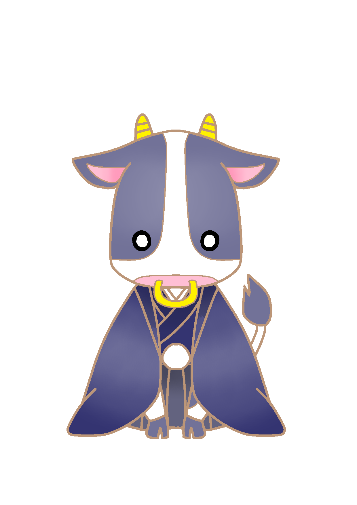 うしのイラスト