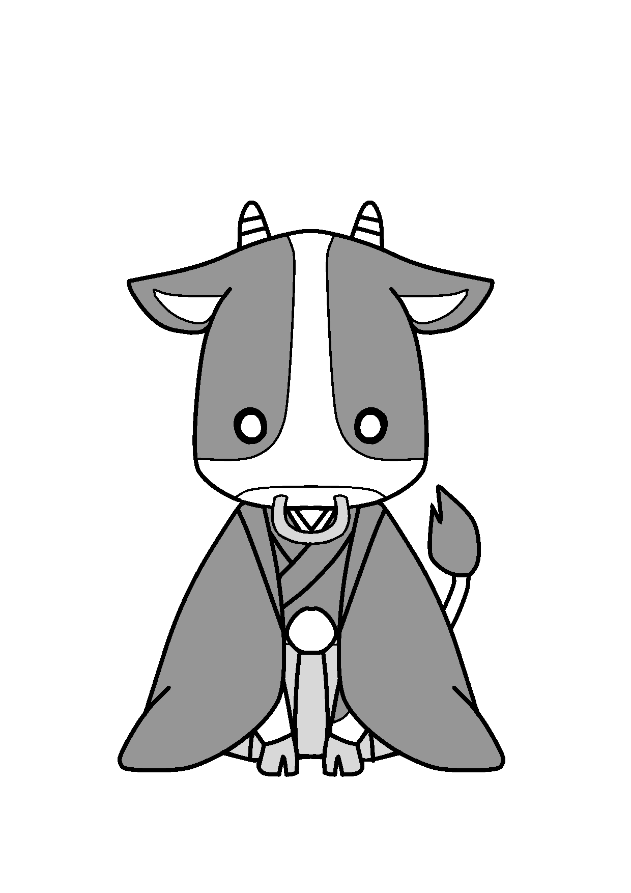 うしのイラスト